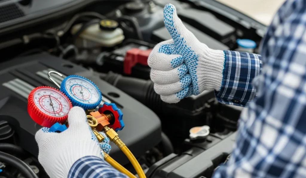 A_C Performance Check & Recharge