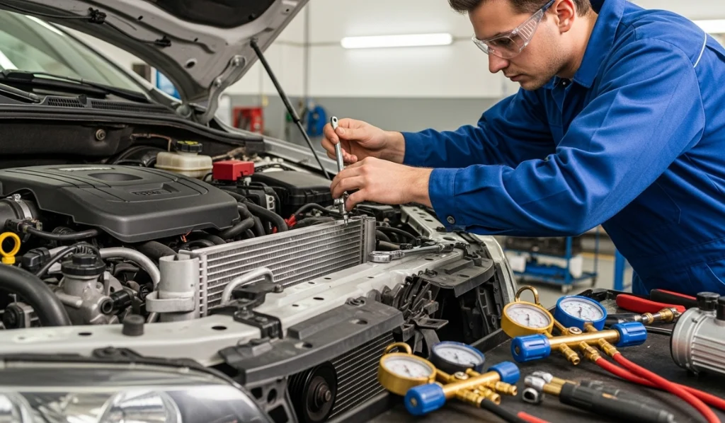 Condenser or Evaporator Repair
